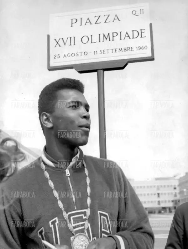 Il pugile Cassius Clay, Olimpiadi di Roma, 1960 - Farabola Immagine digitale