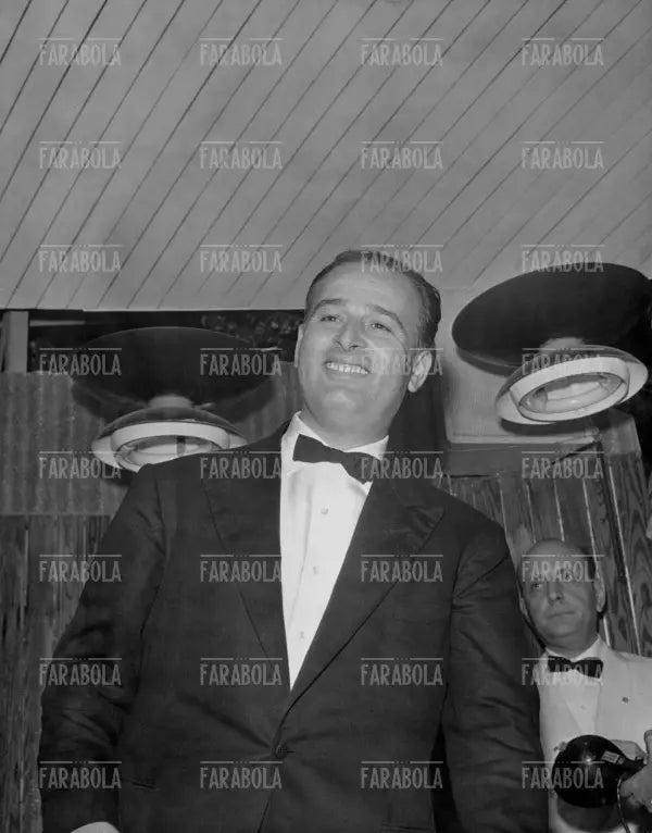 Il regista Mauro Bolognini, Festival dei Donatello, 1961 - Farabola Immagine digitale
