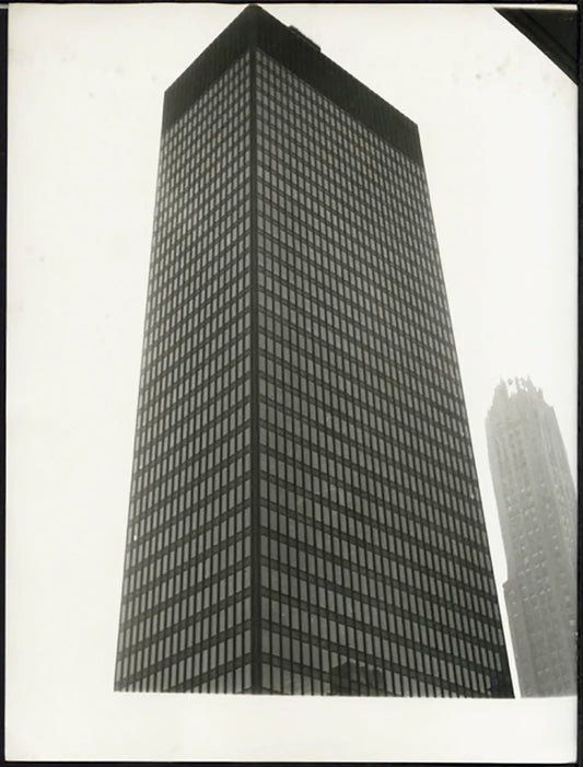 Il Seagram Building New York anni 60 Ft 37916 - Stampa 24x18 cm - Farabola Stampa ai sali d'argento