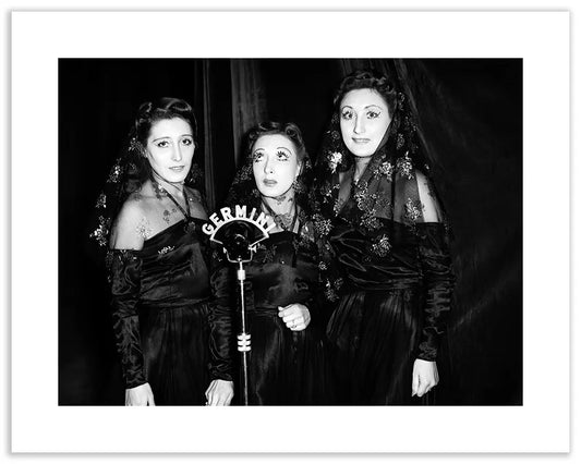 Il trio Lescano, 1941 - Farabola Fotografia