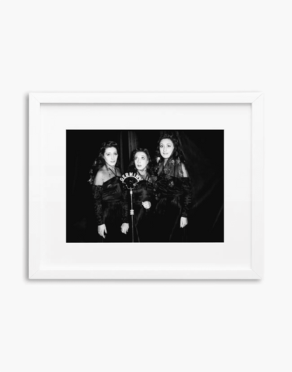 Il trio Lescano, 1941 — stampa fine art con cornice bianca
