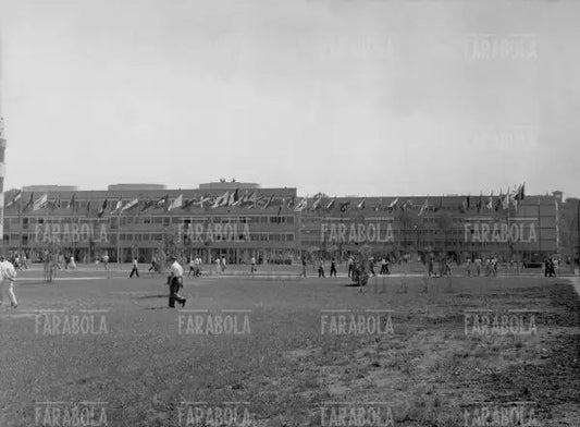 Il Villaggio Olimpico, Olimpiadi di Roma, 1960 - Farabola Immagine digitale