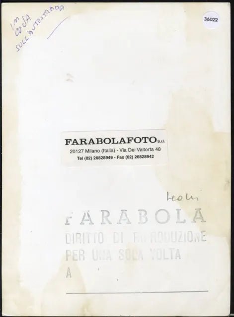 In coda sull'Autostrada anni 70 Ft 36022 - Stampa 18x13 cm - Farabola Stampa ai sali d'argento