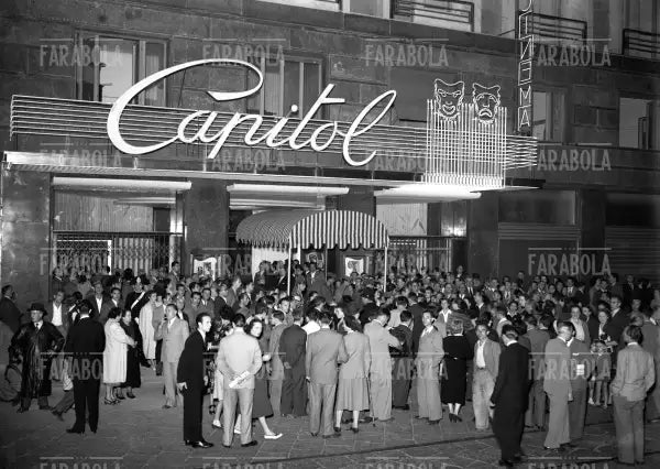 Inaugurazione del cinema Capitol, 1949 - Farabola Immagine digitale