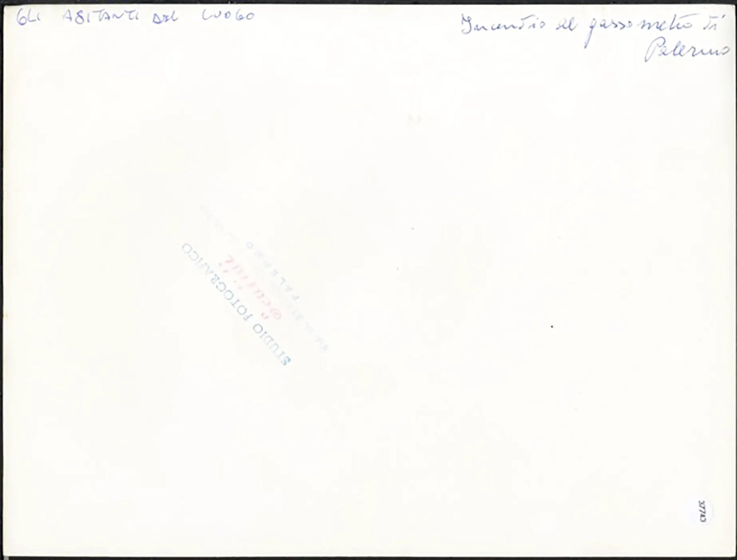 Incendio al gasometro di Palermo 1962 Ft 37743 - Stampa 24x18 cm - Farabola Stampa ai sali d'argento