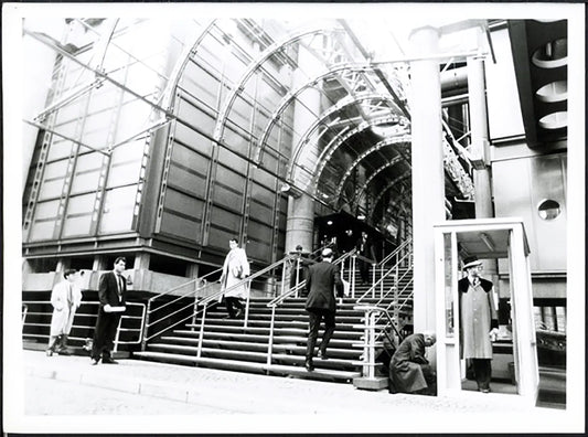 Ingresso del Lloyds Building Londra anni 90 Ft 38065 - Stampa 24x18 cm - Farabola Stampa ai sali d'argento