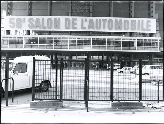 Ingresso Salone Auto Parigi 1971 Ft 36482 - Stampa 24x18 cm - Farabola Stampa ai sali d'argento