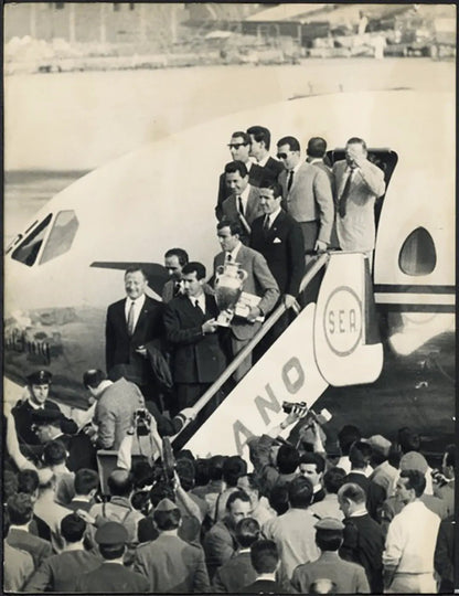 Inter vince Coppa dei Campioni 1964 Ft 38102 - Stampa 21x27 cm - Farabola Stampa ai sali d'argento