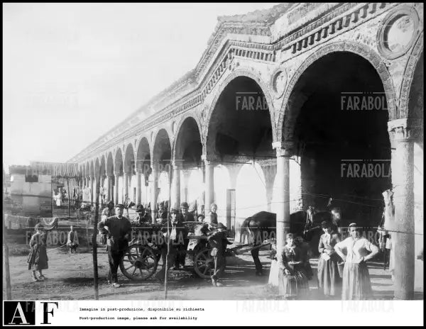 Interno del Lazzaretto, Milano, 1890 - Farabola Immagine digitale