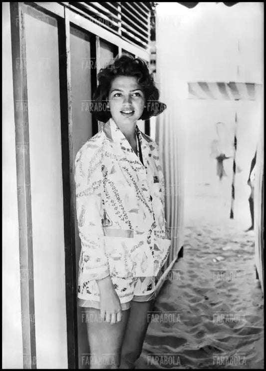 Ira von Furstenberg, Festival di Venezia, 1958 - Farabola Immagine digitale