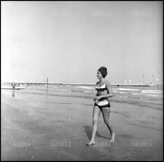 Ira von Furstenberg, Festival di Venezia, 1964 - Farabola Immagine digitale