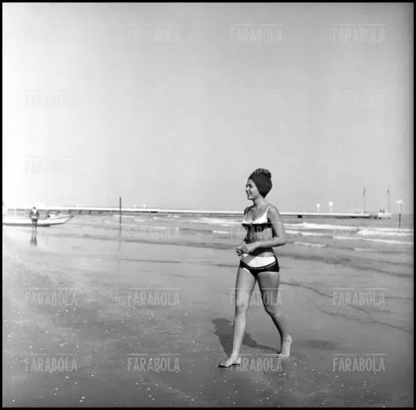 Ira von Furstenberg, Festival di Venezia, 1964 - Farabola Immagine digitale