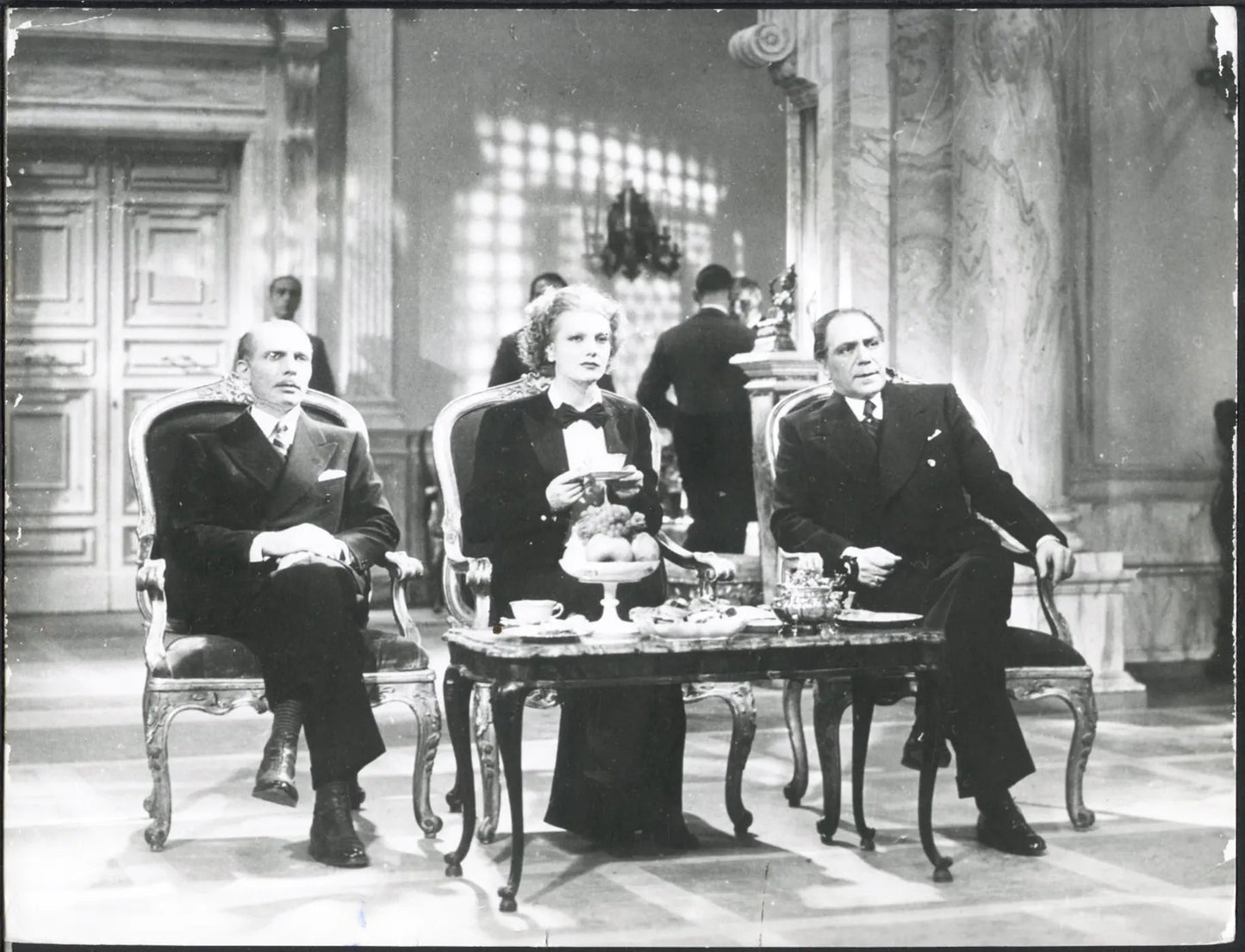 Isa Miranda e Mario Ferrari 1935 Ft 37542 - Stampa 21x27 cm - Farabola Stampa ai sali d'argento