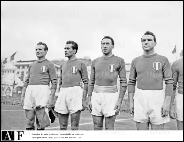 Italia vs Portogallo, 1949 - Farabola Immagine digitale