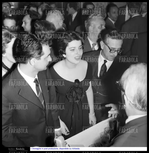 Italo Calvino, Grazia Livi e Mario Soldati, Premio Bagutta, 1959 - Farabola Immagine digitale