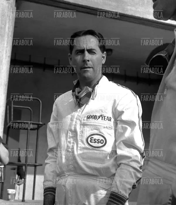 Jack Brabham, Gp di Monza, 1966 - Farabola Immagine digitale