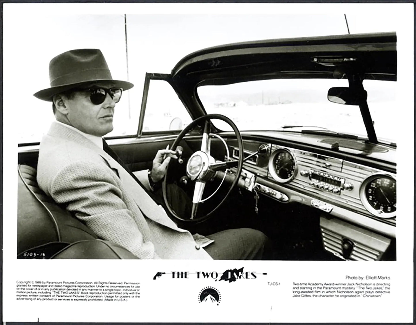 Jack Nicholson film Il Grande Inganno Ft 37831 - Stampa 20x25 cm - Farabola Stampa ai sali d'argento