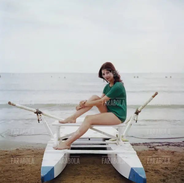 Jacqueline Sassard, Festival di Venezia, 1962 - Farabola Immagine digitale