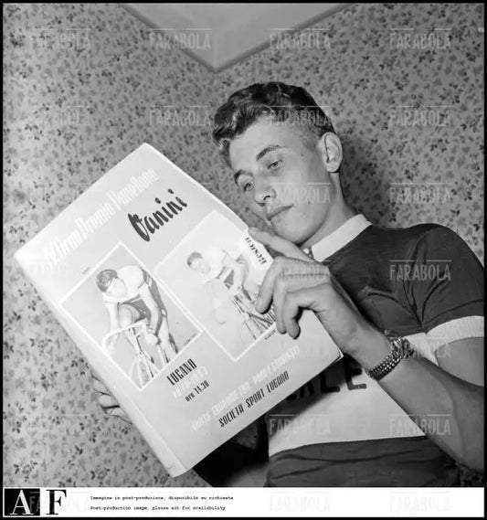 Jacques Anquetil, Gran Premio di Lugano, 1953 - Farabola Immagine digitale
