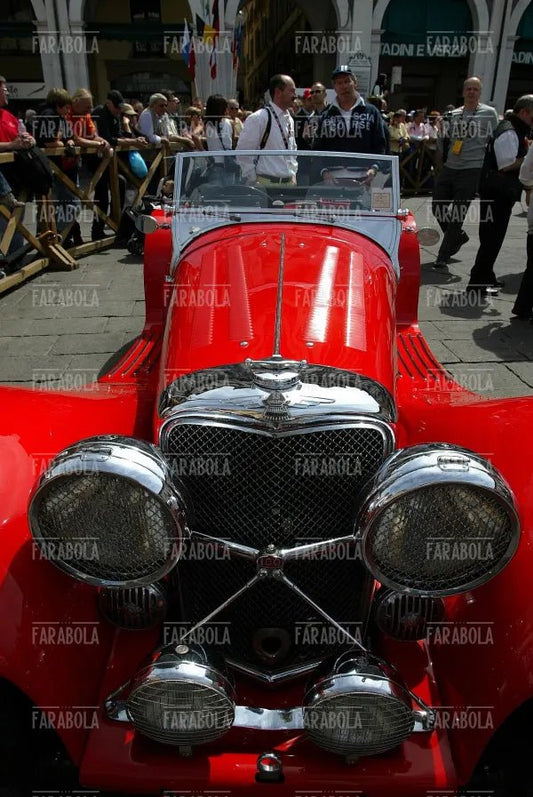 Jaguar SS, Mille Miglia, 2007 - Farabola Immagine digitale