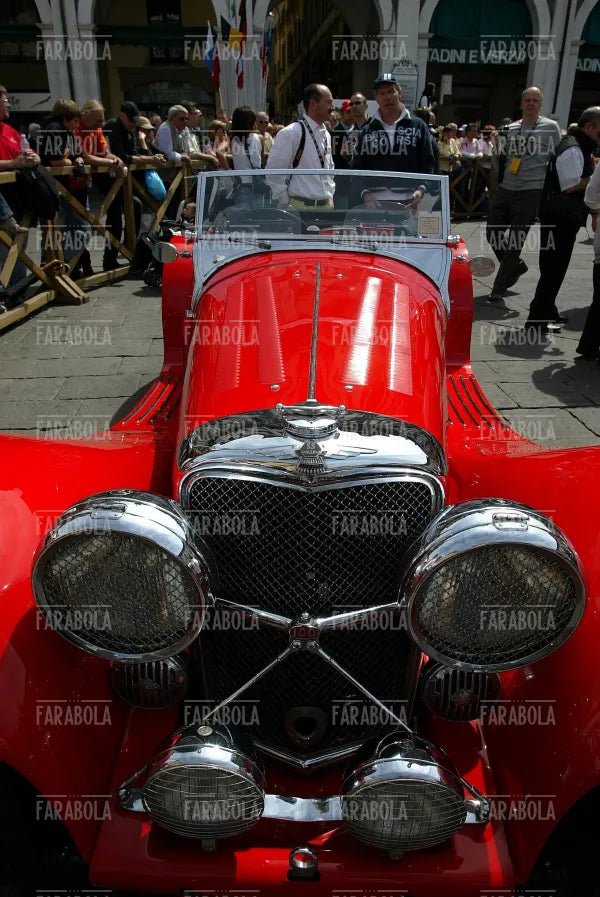 Jaguar SS, Mille Miglia, 2007 - Farabola Immagine digitale