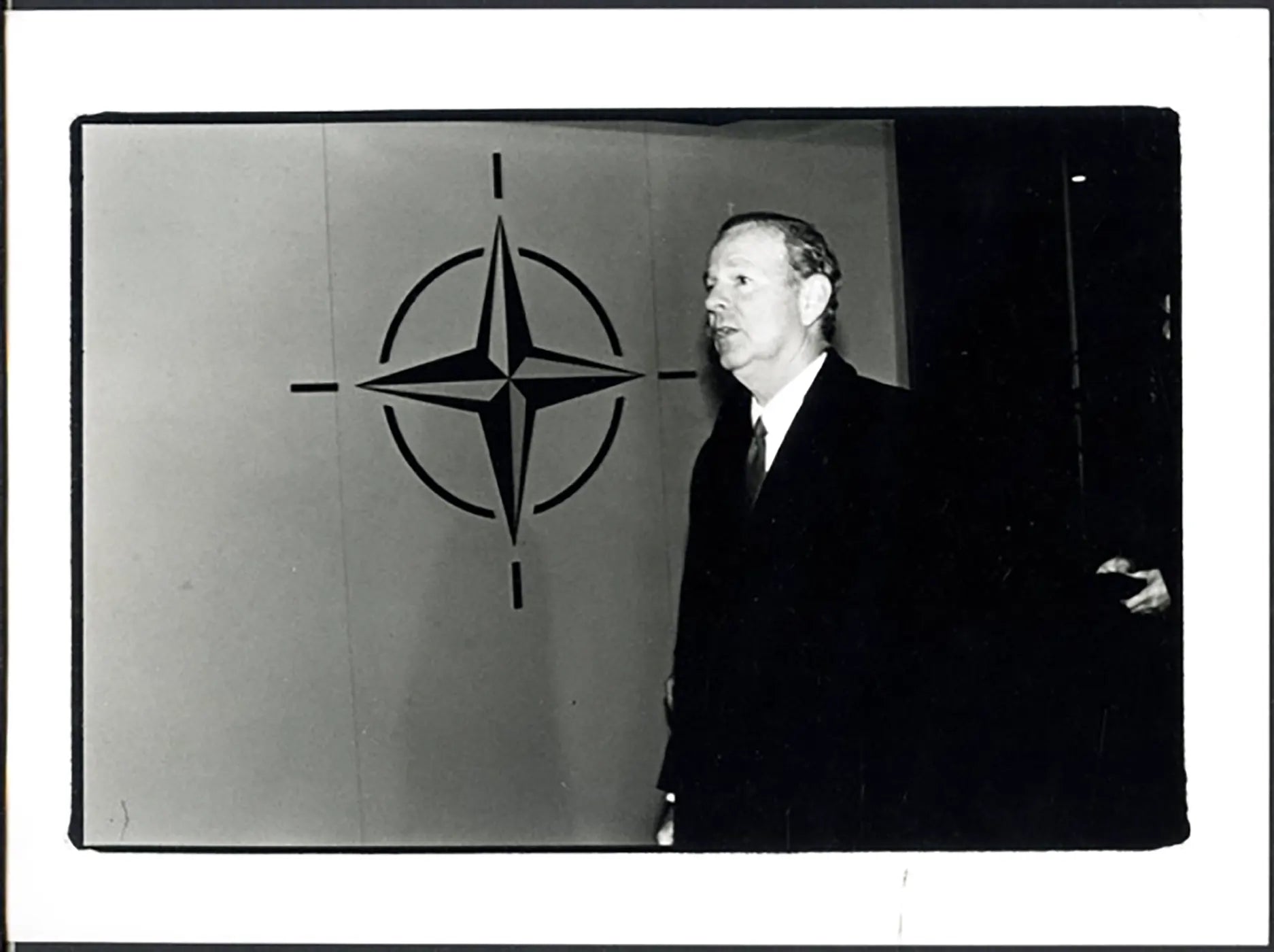 James Baker Segretario di Stato Usa 1991 Ft 5649 - Stampa 24x18 cm - Farabola Stampa ai sali d'argento