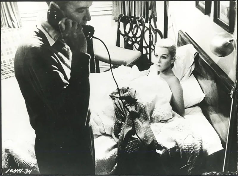 James Stewart e Kim Novak Vertigo 1958 Ft 37338 - Stampa 21x27 cm - Farabola Stampa ai sali d'argento (anni 90)