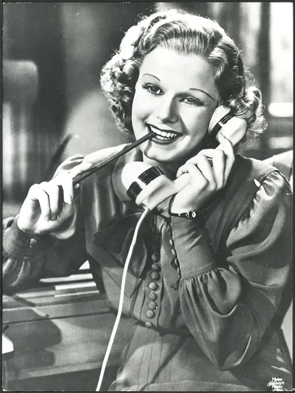 Jean Harlow anni Trenta Ft 37300 - Stampa 24x18 cm - Farabola Stampa ai sali d'argento