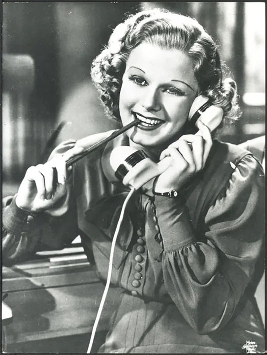 Jean Harlow anni Trenta Ft 37300 - Stampa 24x18 cm - Farabola Stampa ai sali d'argento
