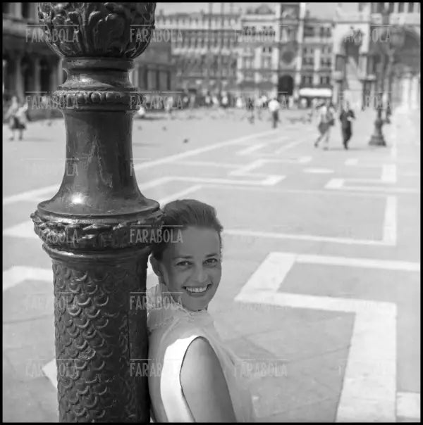 Jeanne Moreau, Festival di Venezia, 1961 - Farabola Immagine digitale