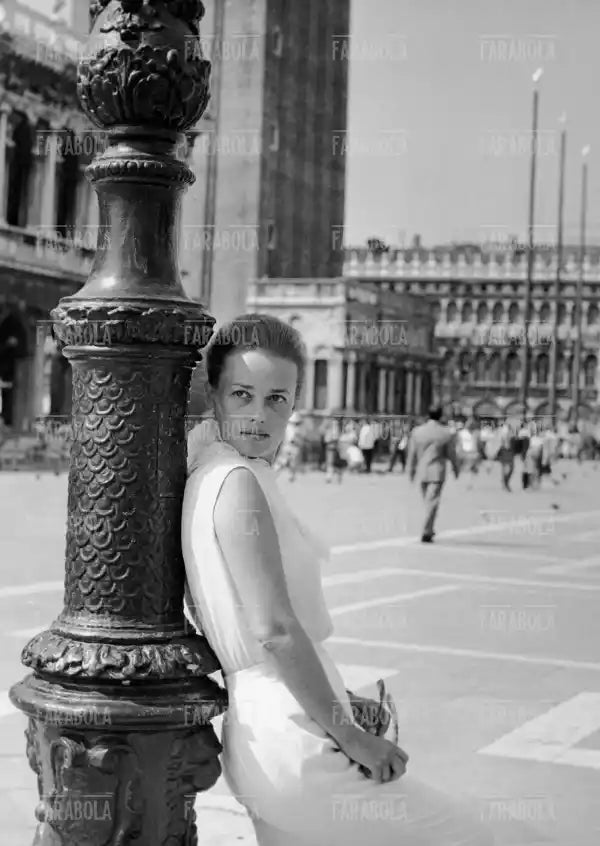Jeanne Moreau, Festival di Venezia, 1961 - Farabola Immagine digitale