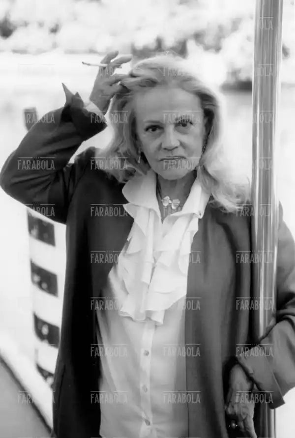 Jeanne Moreau, Festival di Venezia, 1992 - Farabola Immagine digitale