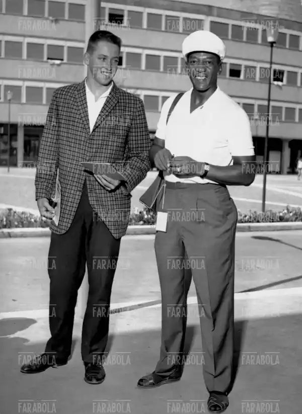 Jessie Owens, Olimpiadi di Roma, 1960 - Farabola Immagine digitale