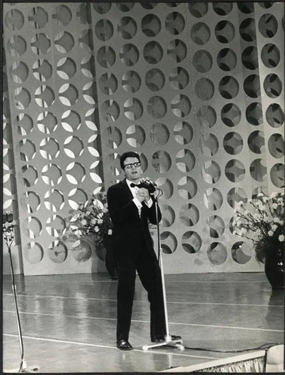 Jimmy Fontana Festival di Sanremo 1967 Ft 35747 - Stampa 21x27 cm - Farabola Stampa ai sali d'argento