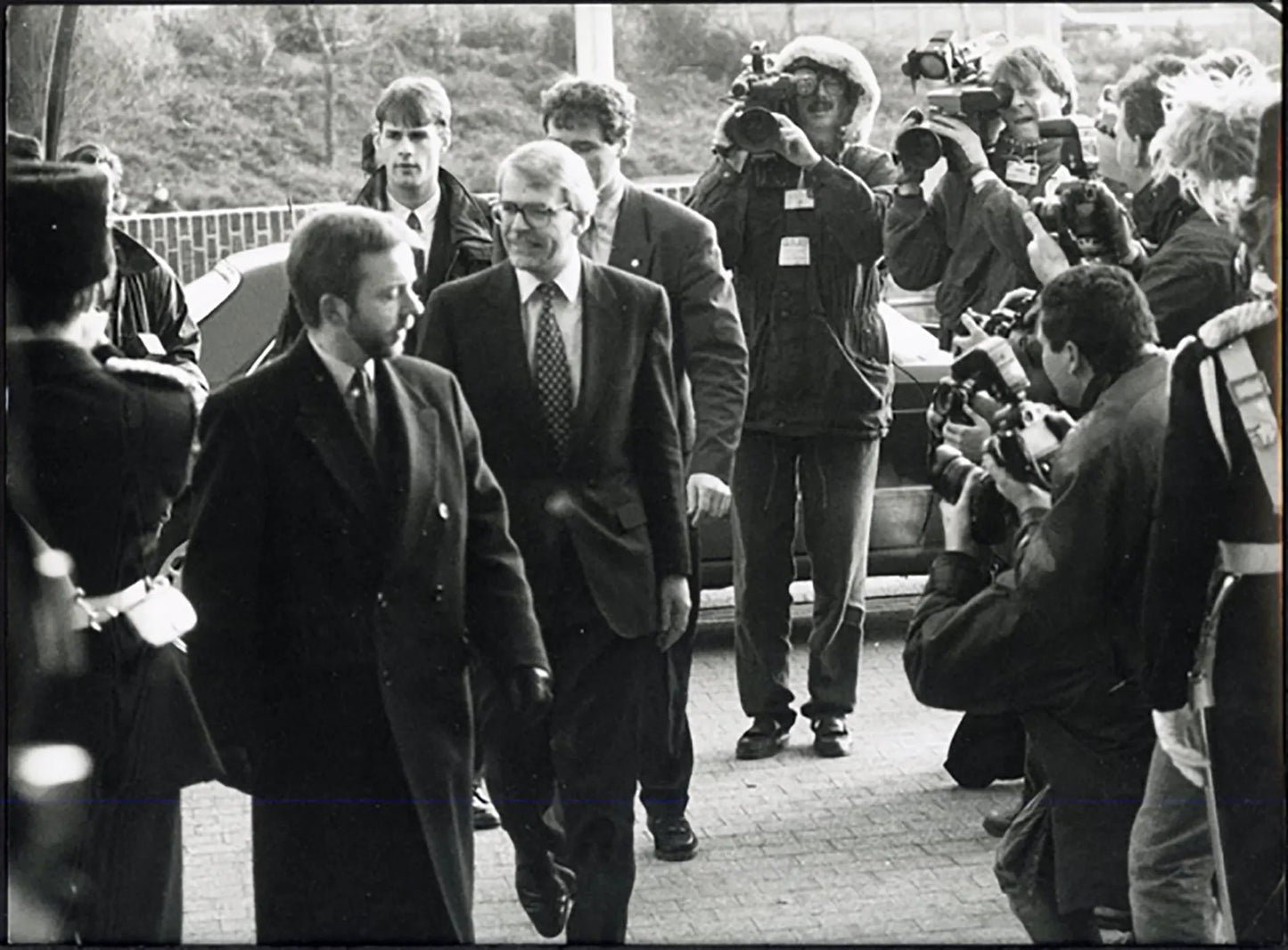 John Major al Consiglio Europeo 1991 Ft 37181 - Stampa 24x18 cm - Farabola Stampa ai sali d'argento