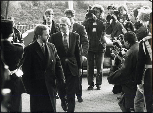 John Major al Consiglio Europeo 1991 Ft 37181 - Stampa 24x18 cm - Farabola Stampa ai sali d'argento