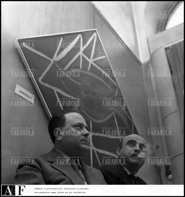 Joppolo e Fontana, Mostra di Arte Spaziale, 1952 - Farabola Immagine digitale