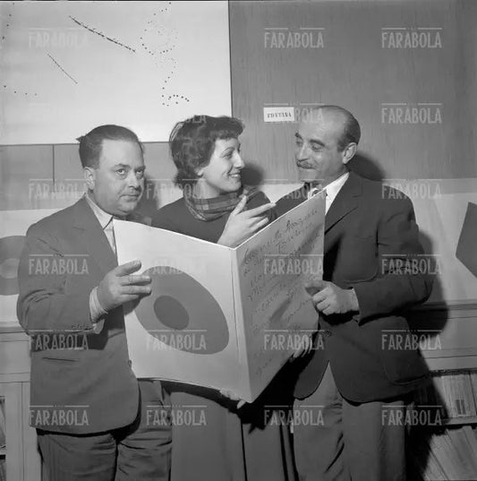 Joppolo, Milani e Fontana, Mostra di Arte Spaziale, 1952 - Farabola Immagine digitale