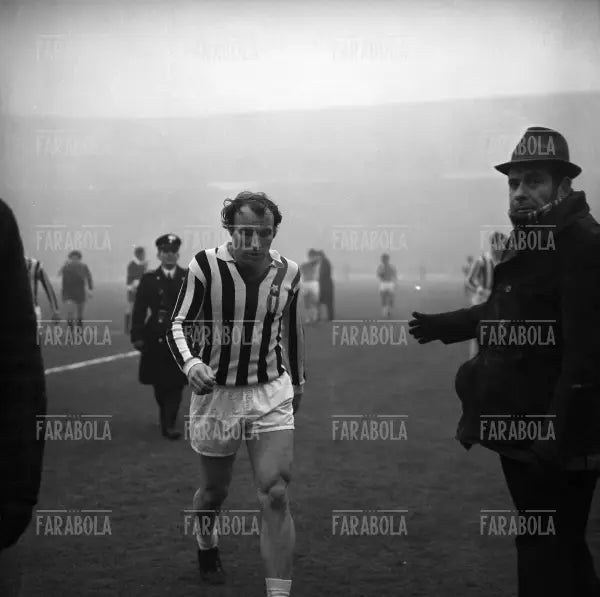 José Altafini, Inter vs Juventus, 1973 - Farabola Immagine digitale