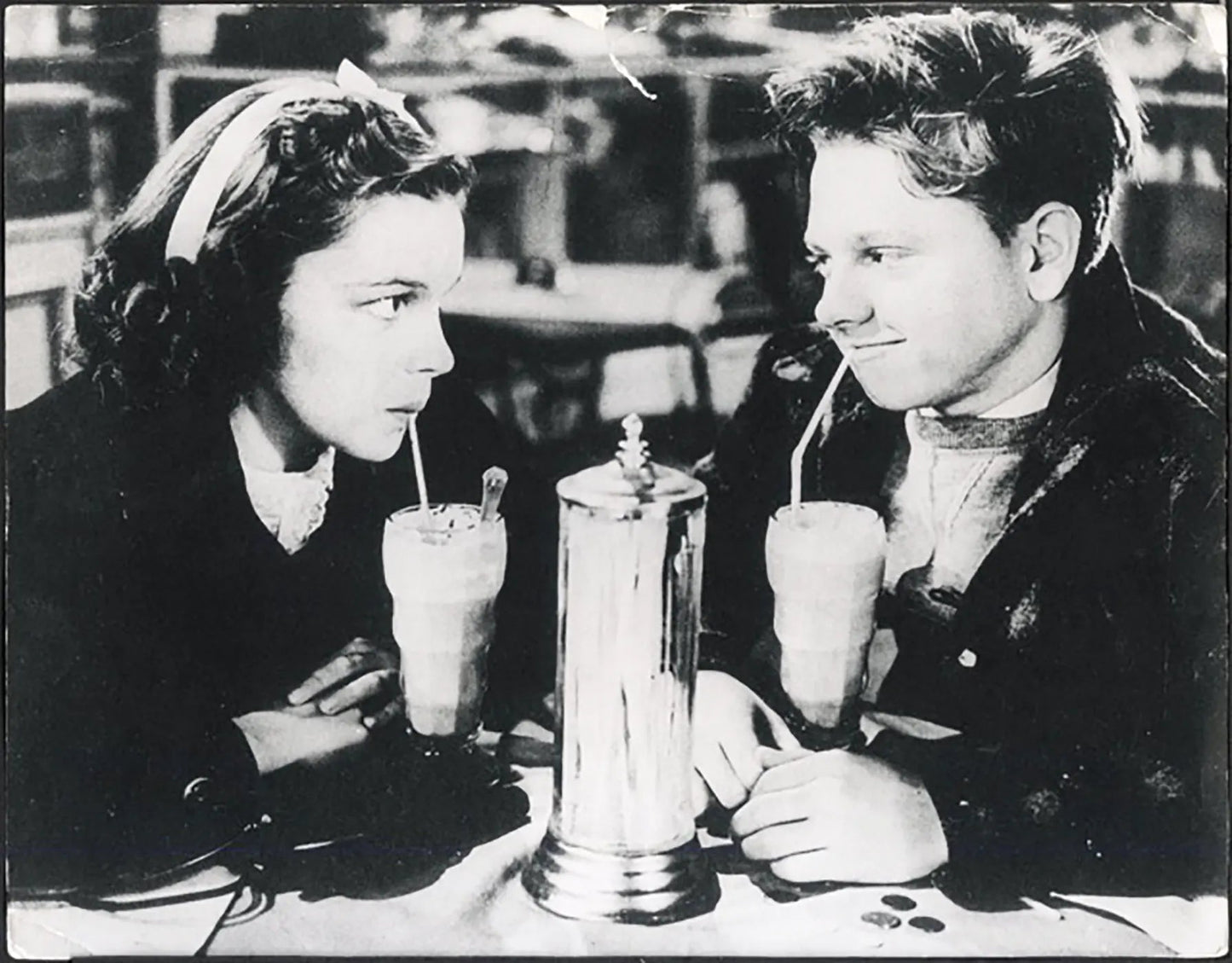 Judy Garland e Mickey Rooney 1938 Ft 37584 - Stampa 24x30 cm - Farabola Stampa ai sali d'argento