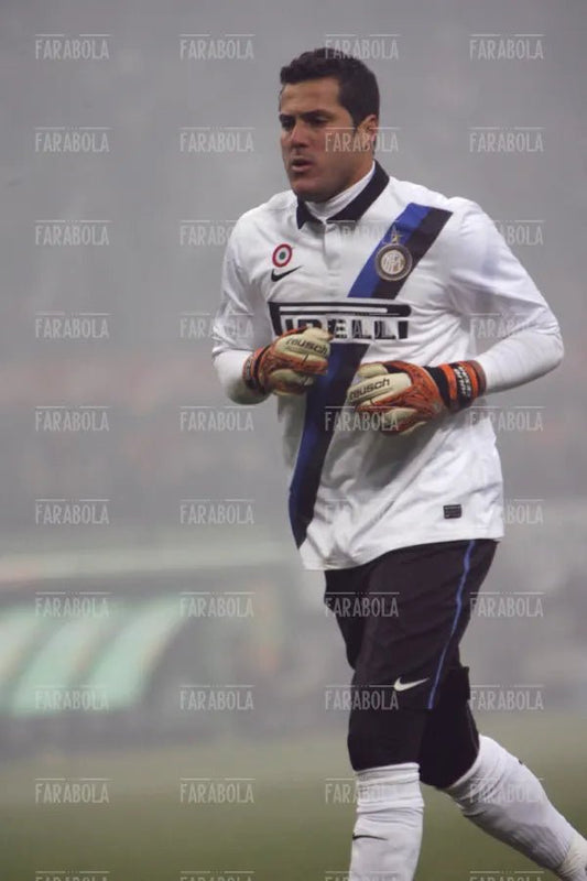 Julio Cesar, Milan vs Inter, 2012 - Farabola Immagine digitale