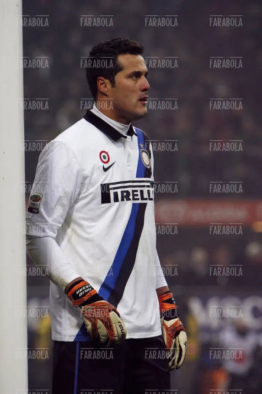 Julio Cesar, Milan vs Inter, 2012 - Farabola Immagine digitale