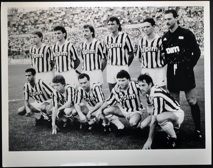 Juventus 1990 Ft 2460 - Stampa 24x30 cm - Farabola Stampa ai sali d'argento