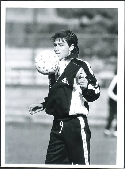 Juventus Antonio Conte anni 90 Ft 5603 - Stampa 24x18 cm - Farabola Stampa ai sali d'argento