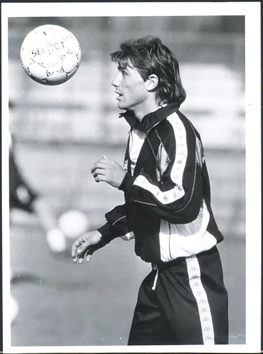 Juventus Antonio Conte anni 90 Ft 5606 - Stampa 24x18 cm - Farabola Stampa ai sali d'argento