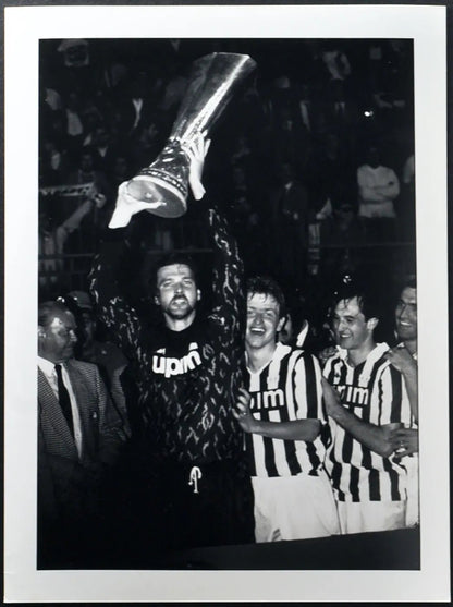 Juventus Coppa Uefa 1990 Ft 2544 - Stampa 24x18 cm - Farabola Stampa ai sali d'argento
