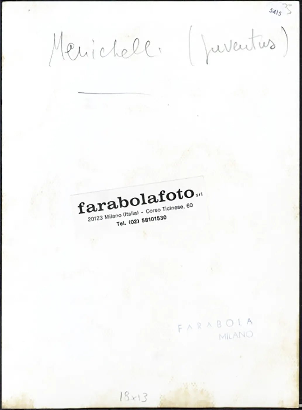 Juventus Giampaolo Menichelli anni 60 Ft 5415 - Stampa 13x18 cm - Farabola Stampa ai sali d'argento