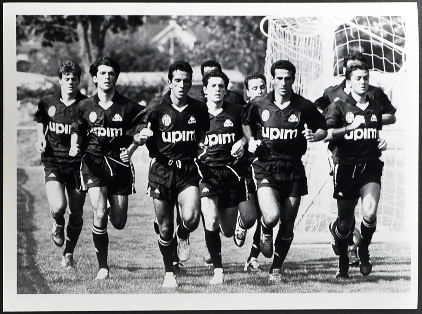 Juventus in ritiro 1990 Ft 2542 - Stampa 24x18 cm - Farabola Stampa ai sali d'argento
