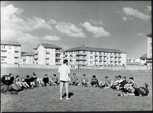 Juventus in ritiro a Cuneo 1960 Ft 5428 - Stampa 24x18 cm - Farabola Stampa ai sali d'argento