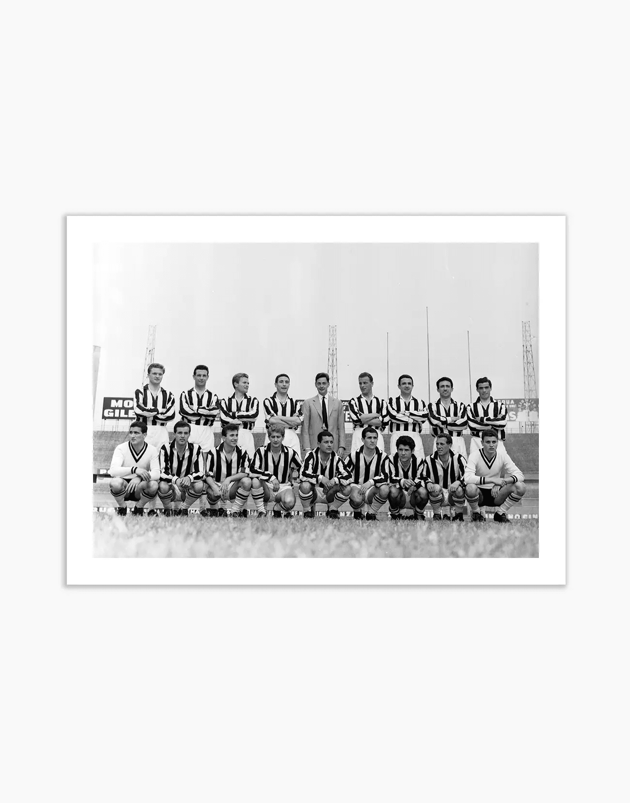 Juventus, la rosa della stagione 1958/1959 - Farabola WhiteWall App Product